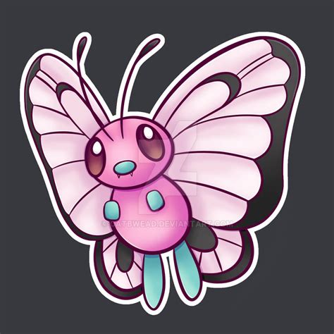 Pokemon 012 Pink Butterfree By Catbwead On Deviantart