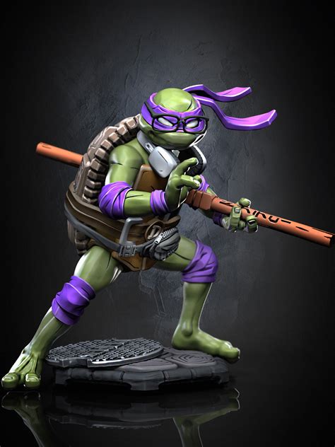 3D file Donnie Donatello TmnT・Template to download and 3D print・Cults