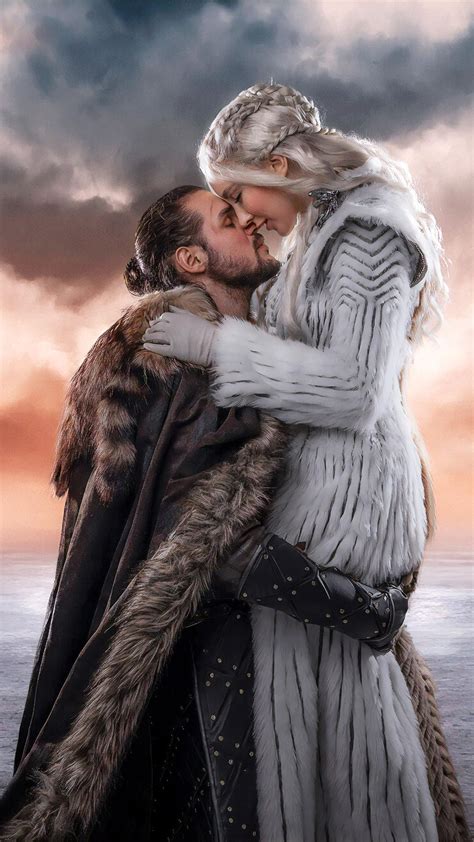 Jon Snow Kisses Daenerys Android Wallpapers - Wallpaper Cave