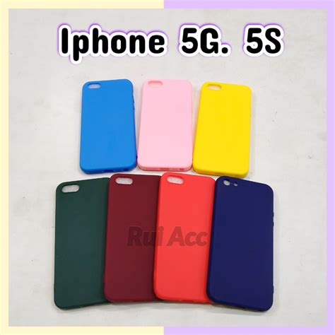 Jual Silikon Candy Iphone 5 5g 5s 5se Softcase Warna Warni Lentur Macaroon Pastel Hijau Merah