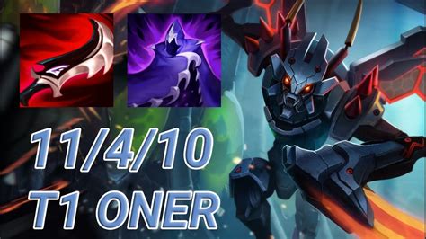 T1 Oner Kha Zix Jungle VS Jarvan IV KR Challenger Patch 13 15 YouTube