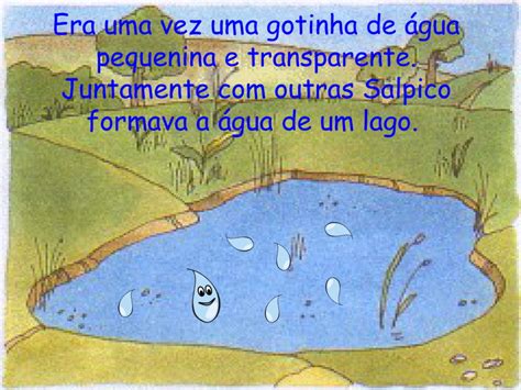 História Da Gotinha De água Para Imprimir - 6