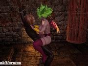 Dragon Ball Super D Hentai Succubus Kefla Ssj Riding Bbc Of Tied Up Halloween Pumpkin Man