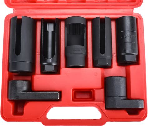 Amazon 8MILELAKE 7pcs O2 Oxygen Sensor Socket Set 7 8 Oil