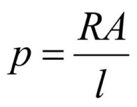 electric circuits - Calculating electrical resistivity of a material ...