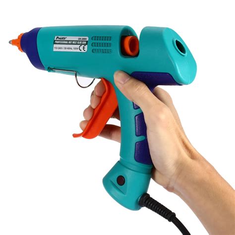 W Hot Melt Glue Gun Heat Temperature Tool Industrial Gun Thermo Gluegun Professional Hot Melt