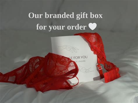 Red Lingerie Red Lingerie Set Red Lace Lingerie Sexy Lingerie Bra And Panty Set Garter Belt