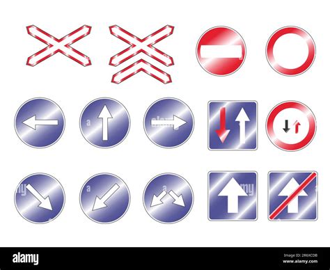 highway road signs stock vector images alamy