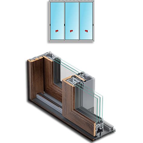 Objetos BIM - ¡Descarga gratis! Metra AELLE 190 STH - 3 hojas elevables