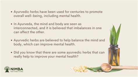 Ppt Ayurvedic Herbs To Relax And Improve Your Mental Health