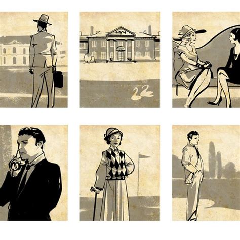 Illustrations For First Chapter Of The Great Gatsby Illustration Or