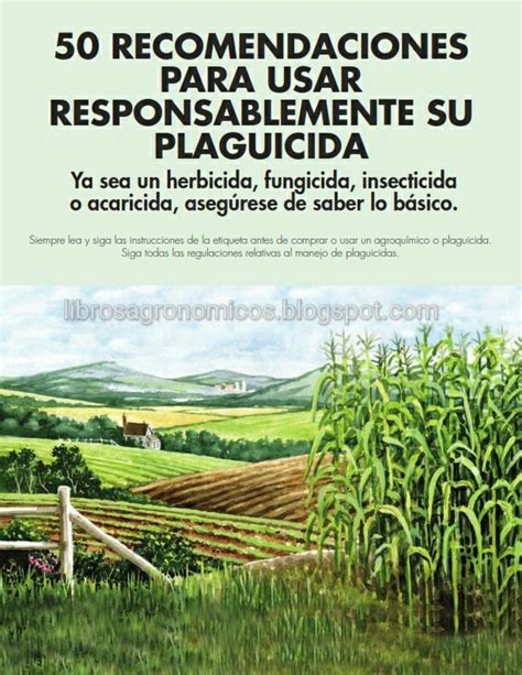 Libros Agronómicos Plaguicidas