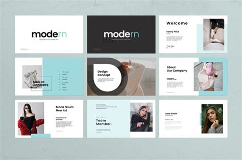 modern google   template design template place