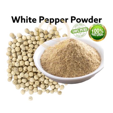 1kg 100 Sarawak Pure White Pepper Powder Asli Serbuk Sarawak Lada