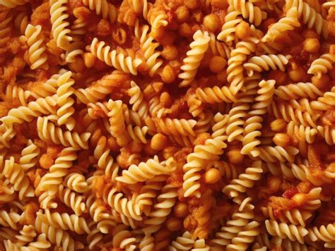 Premium Ai Image Glutenfree Fusilli Pasta Background