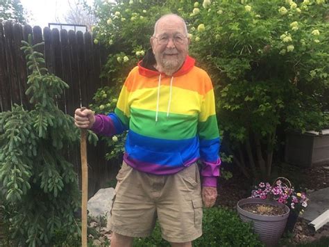 Grandpa Comes Out As Gay Year Old Grandpa Comes Out As Gay During Pride Month Netizens