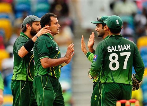 Tanvir Ahmed Celebrates His First One Day International Wicket