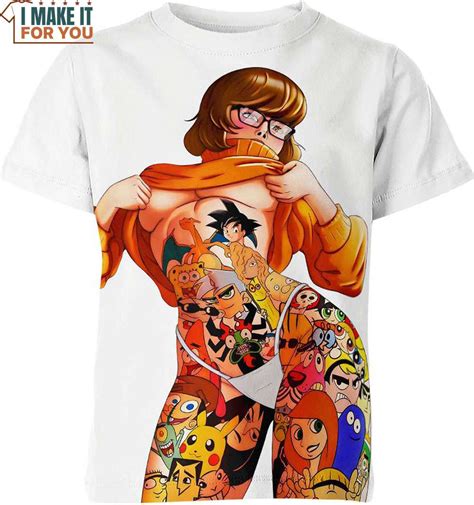 Velma Scooby Doo Ahegao Hentai Shirt