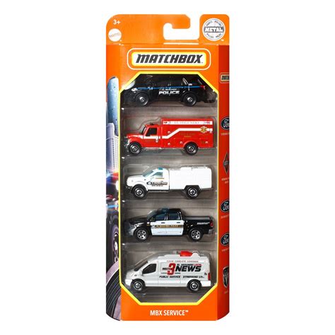 Matchbox Car Collection 5-Pack 2023 Mix 1 Vehicle Case of 12