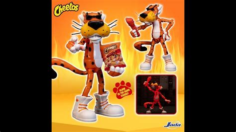 SDCC Exclusive Jada Toys Cheetos Chester Cheetah Flamin Hot GITD Figure Pre Orders