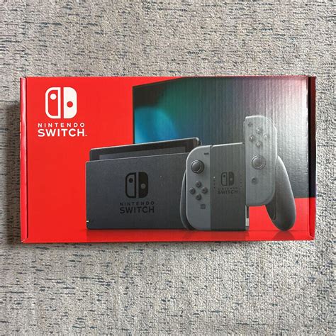 Nintendo Switch 任天堂スイッチ 新品未開封 グレー 家庭用ゲーム機本体