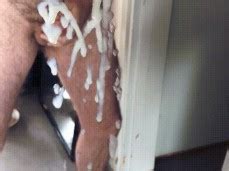 Hairy Hung Uncut Irishloads Shoots A Huge Load On A Mirror Gay