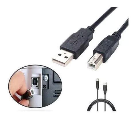 Cable Usb 20 Para Impresora Hp Deskjet 2700 Color Negro Mercadolibre