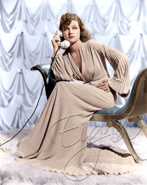 Sexy Ann Sheridan On The Phone Color Me Six Ways To Sunday Flickr