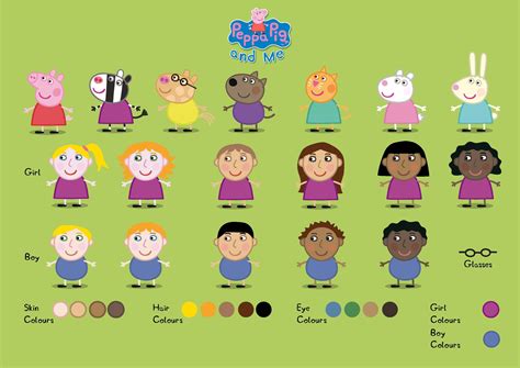 Peppa pig school | Peppa pig characters with names