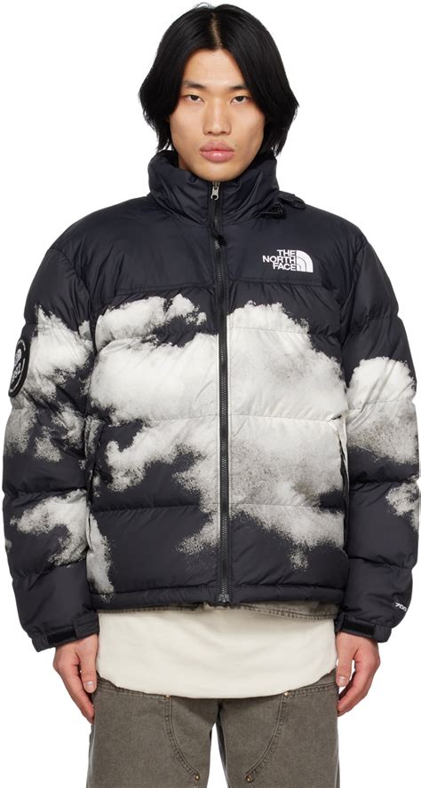 The North Face Black 92 Retro Anniversary Nuptse Down Jacket Ssense