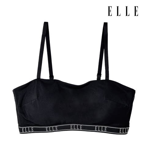 ELLE Lingerie Moulded Bra รปแบบ Half Cup Collection Classic Glam LB8764 Shopee Thailand