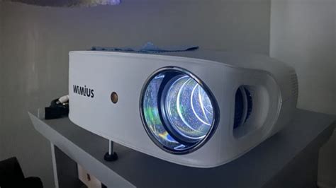 WiMiUS P60 5G WiFi Bluetooth 4K Projector 80 Lumens Native 1080P