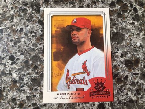 2003 Donruss Diamond Kings 147 Albert Pujols ST LOUIS CARDINALS EBay