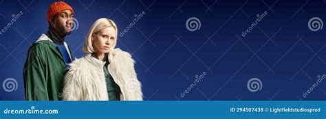 Blonde Woman Posing With African American Stock Photo Image Of Beautiful Outfit 294507438