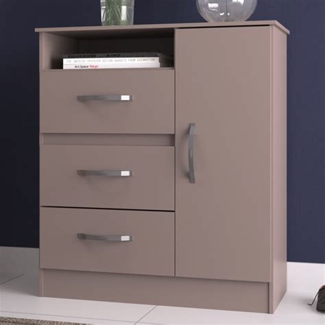 Cômoda Gavetas Porta Nude Vbf Móveis Leroy Merlin