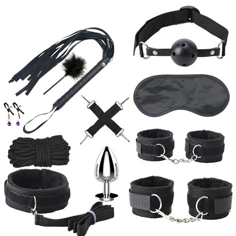 Pcs Sexy Bdsm Slave Sex Bondage Spiel Spielzeug Set Handschellen