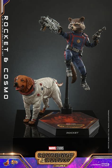 Guardians Of The Galaxy Vol Rocket And Cosmo Set Debuts At Hot Toys