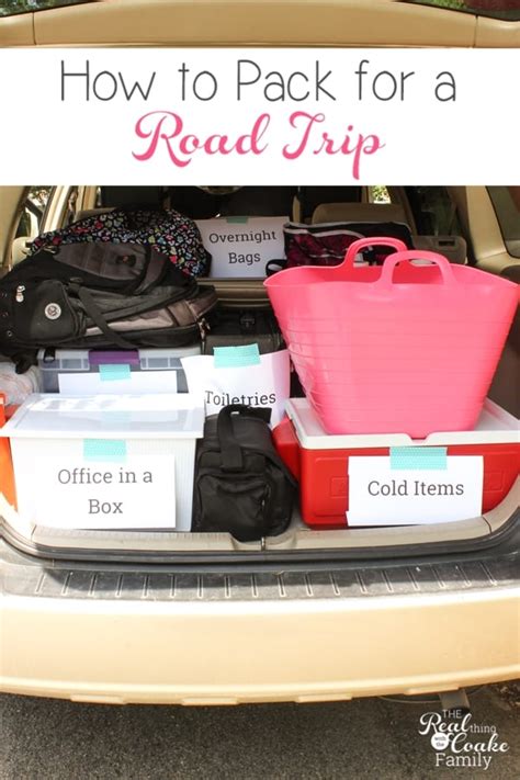 How And What To Pack For A Road Trip With Kids