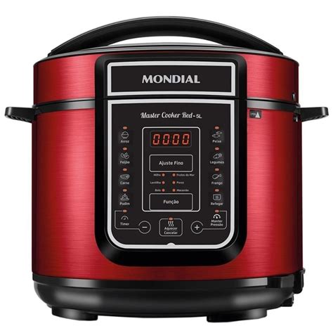 Panela de Pressão Elétrica Mondial 5 Litros PE 34 Pratic Cook 5L