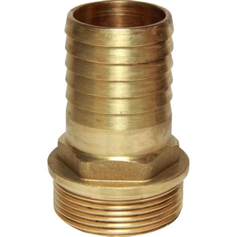 Hose Tail 1 12 Bsp To 38mm Id Hose Cr Dzr Brass