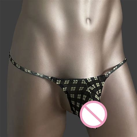 Bikini Sexy Para Hombre Ropa Interior Convexa En U Bragas El Sticas De Cintura Baja Tanga Jpeg