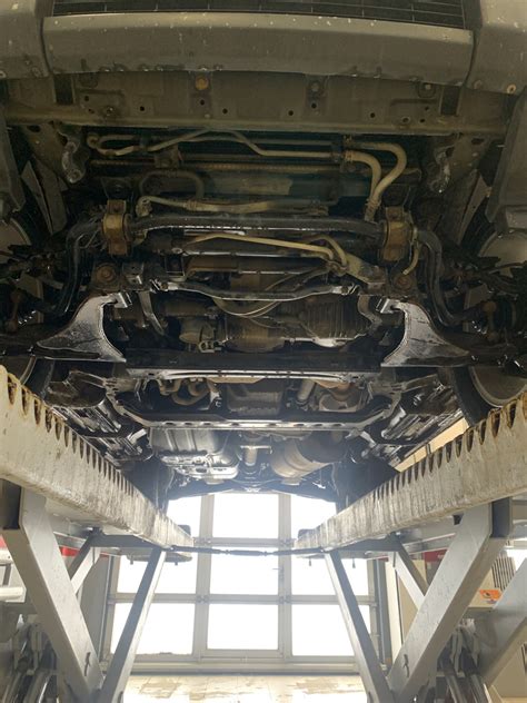 Установка защиты Картера 4 листа — Mitsubishi Pajero (4G), 3,8 л, 2007 ...