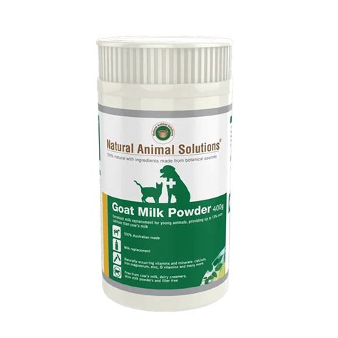 Goat Milk Powder for Dogs Natural Animal Solutions 400g - Dog Haven