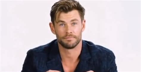 Chris Hemsworth Fa Un Discorso Motivazionale Ai Fan