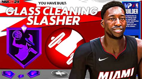 Creating The Ultimate Glass Cleaning Slasher Build In NBA 2K24 YouTube