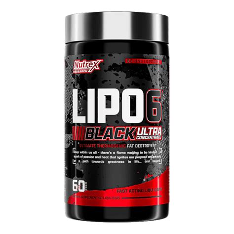 Lipo 6 Black Ultra Konzentrat 60 Kapseln Nutrex MOREmuscle De