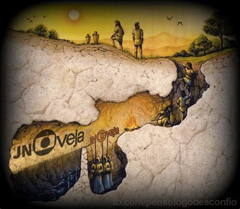 hoje em dia : O Mito da caverna Platão resumão