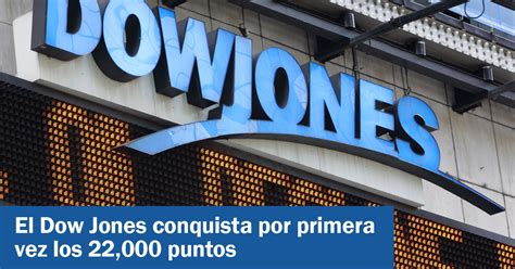 El Dow Jones Conquista Por Primera Vez Los 22 000 Puntos