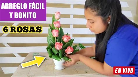 Arreglo De 6 Rosas Para Sorprender Regala Belleza En Un Detalle