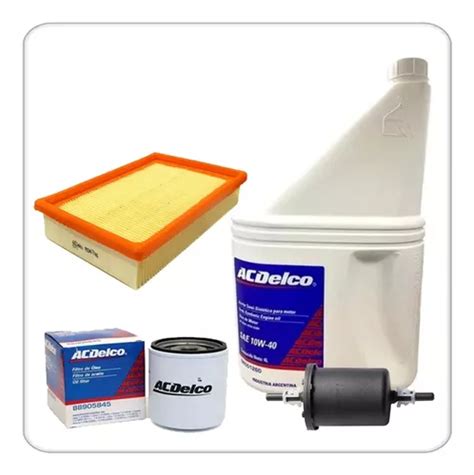 Kit Filtros Aceite Acdelco Original W Chevrolet Celta